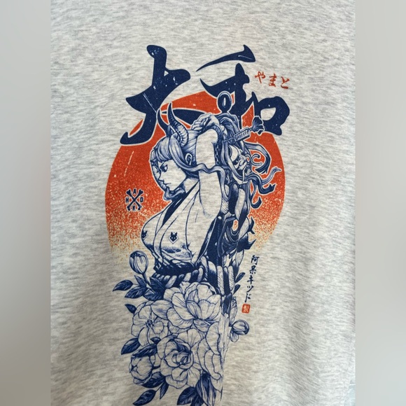 Lane  seven Yamato Sweatshirt vintage anime sweater size medium - Picture 3 of 6